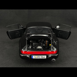 Porsche 911 Carrera RS Typ 964 Speedline-Felgen 1992 Schwarz 1/12 KK Scale KKDC120243S