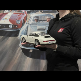 Porsche 911 Carrera RS Typ 964 Cup-Felgen 1992 Weiß 1/12 KK Scale KKDC120241C