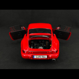 Porsche 911 Carrera RS Typ 964 Cup-Felgen 1992 Rot 1/12 KK Scale KKDC120242C