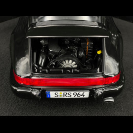 Porsche 911 Carrera RS Type 964 Cup Rims 1992 Black 1/12 KK Scale KKDC120243C