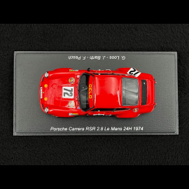 Porsche 911 Carrera RSR 2.8 n° 72 24h Le Mans 1974 1/43 Spark S9796