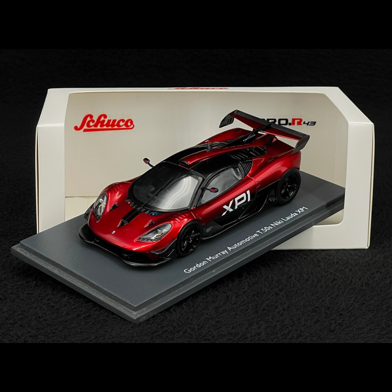 Gordon Murray Automotive T.50s Niki Lauda 2023 Rot / Schwarz 1/43 Schuco 43U00075