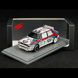 Lancia Delta HF Integrale Evo n° 7 3. Tour de Corse 1992 1/43 Spark S9018