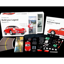 Porsche 911 Model Kit 1965 Signal Red 1/24 Franzis 67247