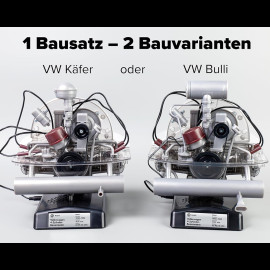 Volkswagen Beetle / T1 4-Cylinder Engine Kit 2 in 1 with Sound and Light 1/4 English German