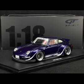 Porsche 911 RWB Type 993 Army Girl 2015 Purple 1/18 GT Spirit GT562