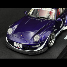 Porsche 911 RWB Type 993 Army Girl 2015 Purple 1/18 GT Spirit GT562