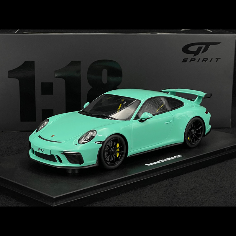 Porsche 911 GT3 Type 991.2 2018 Mint Green 1/18 GT Spirit GT550