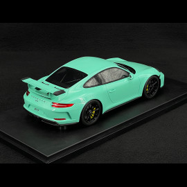 Porsche 911 GT3 Type 991.2 2018 Mint Green 1/18 GT Spirit GT550