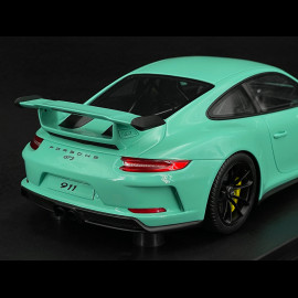 Porsche 911 GT3 Type 991.2 2018 Mint Green 1/18 GT Spirit GT550