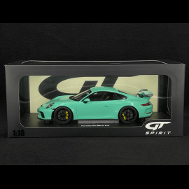 Porsche 911 GT3 Type 991.2 2018 Mint Green 1/18 GT Spirit GT550