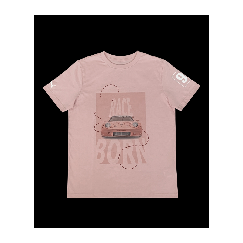 Porsche T-Shirt n° 92 Pink Ping / Rosa Sau Puma 634499-05 - unisex