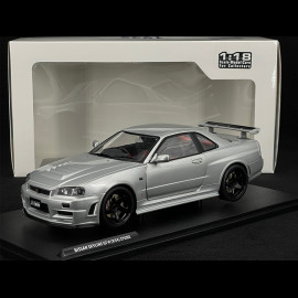 Nissan Skyline GT-R R34 Z Tune 1999 Silber 1/18 Solido S1804312