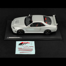 Nissan Skyline GT-R R34 Z Tune 1999 Silber 1/18 Solido S1804312