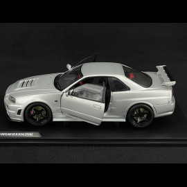 Nissan Skyline GT-R R34 Z Tune 1999 Silber 1/18 Solido S1804312