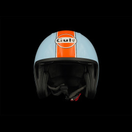 Gulf Helm mit Integriertem Visier Hellblau / Orange Felix ST580