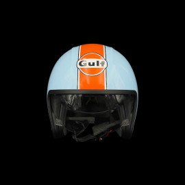 Gulf Helm mit Integriertem Visier Hellblau / Orange Felix ST580