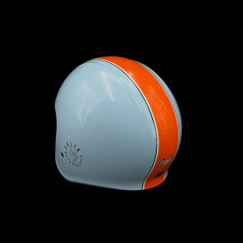 Gulf Helmet with Integrated Visor Light Blue / Orange Felix ST580