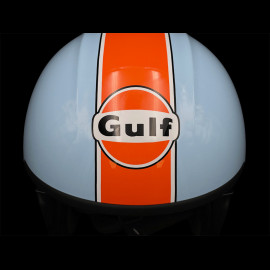 Gulf Helm mit Integriertem Visier Hellblau / Orange Felix ST580