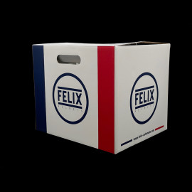 Gulf Helm mit Integriertem Visier Hellblau / Orange Felix ST580