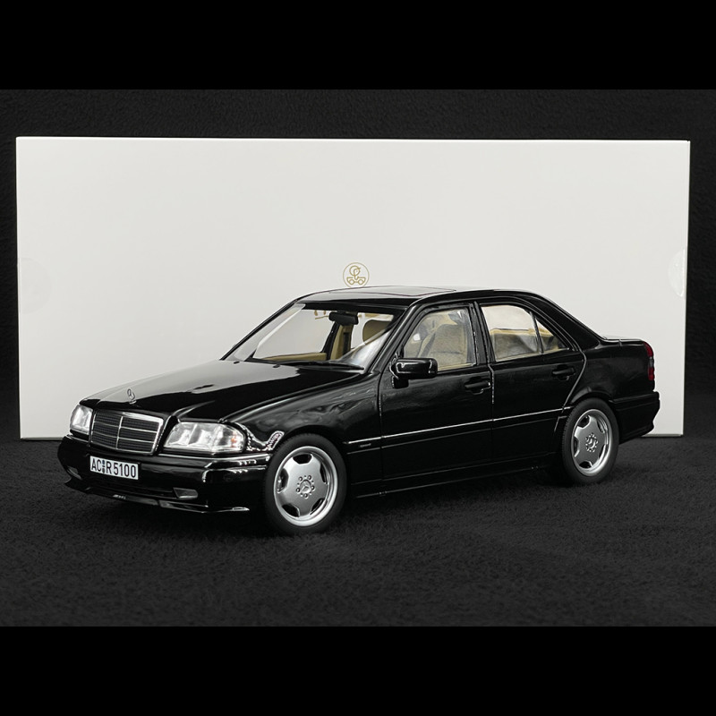 Mercedes-Benz C36 AMG 1993 Obsidian Black Metallic 1/18 Norev 183381