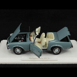 Mercedes-Benz 230 SL 1963 Horizon Blue 1/18 Norev 183992