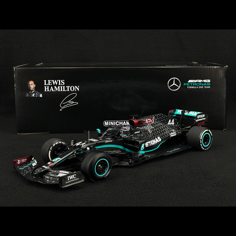 Lewis Hamilton Mercedes-AMG W11 EQ Performance n° 44 Sieger GP Großbritannien 2020 F1 1/18 Minichamps 110200444