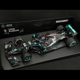 Lewis Hamilton Mercedes-AMG W11 EQ Performance n° 44 Winner British GP 2020 F1 1/18 Minichamps 110200444