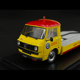 Alfa Romeo A12/F12 Abschleppwagen Carro Attrezzi Seconda Serie 1977 Gelb / Rot 1/43 Mitica 430084-D