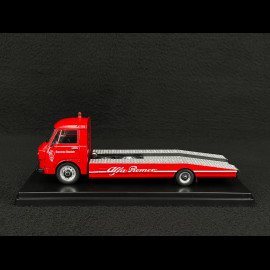Alfa Romeo A12/F12 Abschleppwagen Carro Attrezzi Seconda Serie 1977 Rot 1/43 Mitica 430083-D