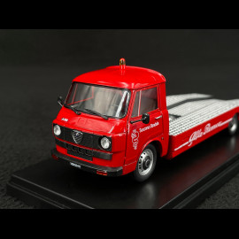Alfa Romeo A12/F12 Abschleppwagen Carro Attrezzi Seconda Serie 1977 Rot 1/43 Mitica 430083-D