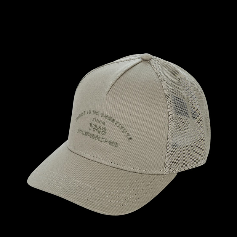 Porsche Hat There Is No Substitute Since 1948 Trucker Khaki WAP3200010TTNS