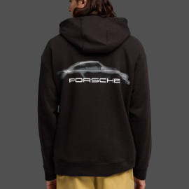 Porsche Turbo Graphic Hoodie Puma Black 634488-01 - Unisex