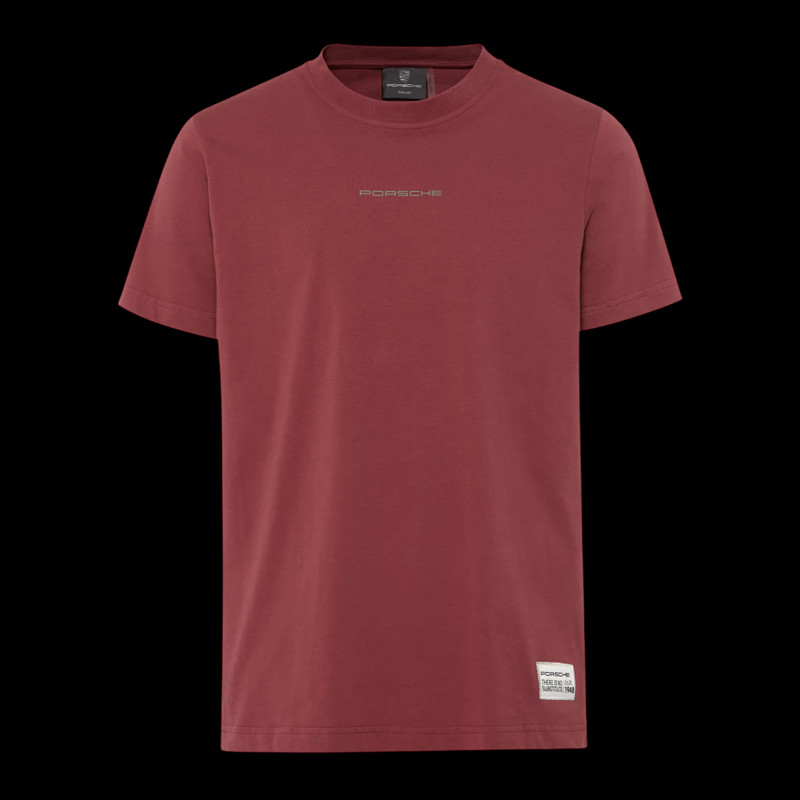 Porsche T-shirt There Is No Substitute Since 1948 Red WAP321TTNS - unisex