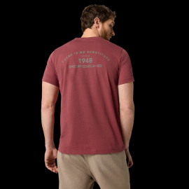 Porsche T-Shirt There Is No Substitute Since 1948 Rot WAP321TTNS - unisex