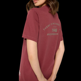 Porsche T-Shirt There Is No Substitute Since 1948 Rot WAP321TTNS - unisex