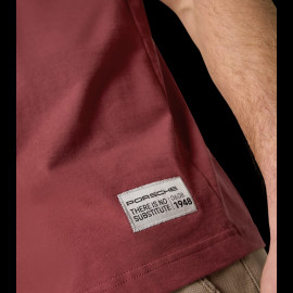 Porsche T-shirt There Is No Substitute Since 1948 Red WAP321TTNS - unisex