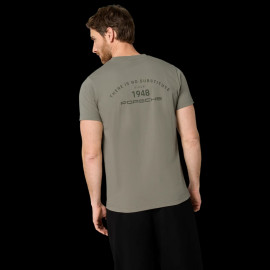 Porsche T-shirt There Is No Substitute Since 1948 Khaki WAP320TTNS - unisex
