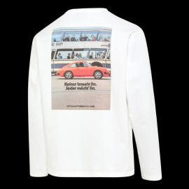 Porsche Jumper Long-sleeved White WAP816TFWR - unisex