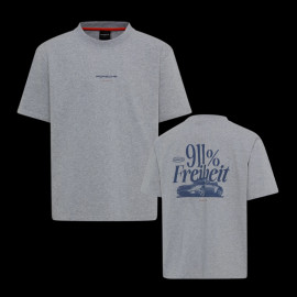 Porsche T-shirt Retro Grey WAP811TFWR - unisex