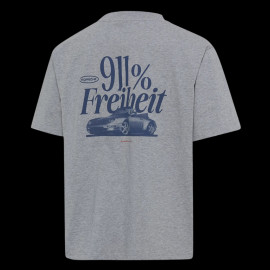 Porsche T-Shirt Retro Grau WAP811TFWR - unisex