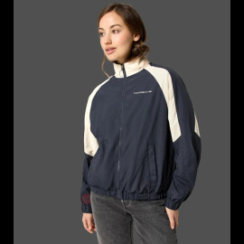 Porsche Jacket Retro Navy Blue / White WAP810TFWR - unisex