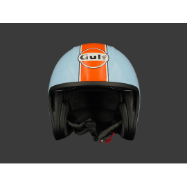 Gulf Helm mit Integriertem Visier Hellblau / Orange Felix ST580