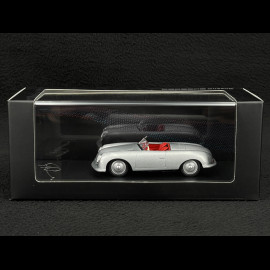Porsche 356 Nr. 1 Roadster 1948 mit gravierter Unterschrift von Ferry Porsche Silbergrau 1/43 Welly MAP01935625