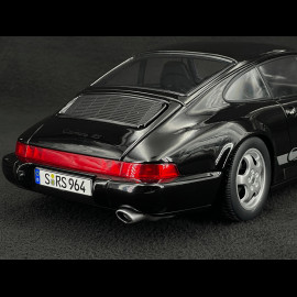 Porsche 911 Carrera RS Type 964 Cup Rims with Stickers 1992 Black 1/12 KK Scale KKDC120243C