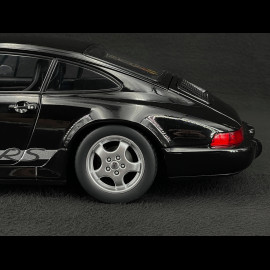 Porsche 911 Carrera RS Type 964 Cup Rims with Stickers 1992 Black 1/12 KK Scale KKDC120243C