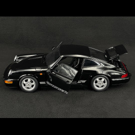 Porsche 911 Carrera RS Type 964 Cup Rims with Stickers 1992 Black 1/12 KK Scale KKDC120243C