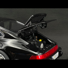 Porsche 911 Carrera RS Typ 964 Cup Felgen mit Aufklebern 1992 Schwarz 1/12 KK Scale KKDC120243C