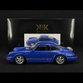 Porsche 911 Carrera RS Type 964 Cup Rims with Stickers 1992 Blue 1/12 KK Scale KKDC120244C
