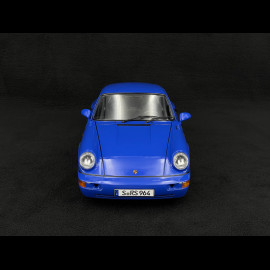 Porsche 911 Carrera RS Typ 964 Cup Felgen mit Aufklebern 1992 Blau 1/12 KK Scale KKDC120244C